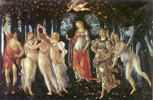 Primavera, de Boticelli